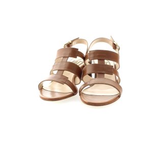 Handamde woman`s sandals in genuine leather 100% Italian