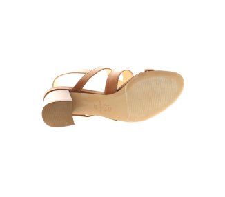 Handamde woman`s sandals in genuine leather 100% Italian