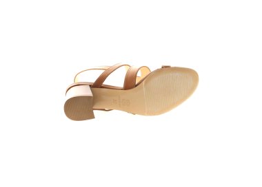 Handamde woman`s sandals in genuine leather 100% Italian