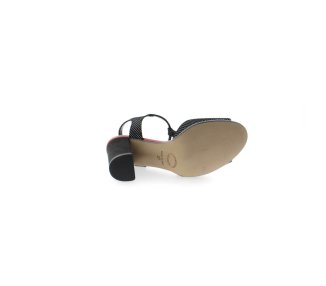 Handmade woman`s sandals in genuine leather