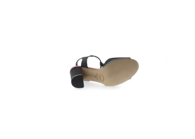 Handmade woman`s sandals in genuine leather