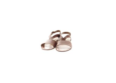 Handmade woman`s sandals in genuine leather