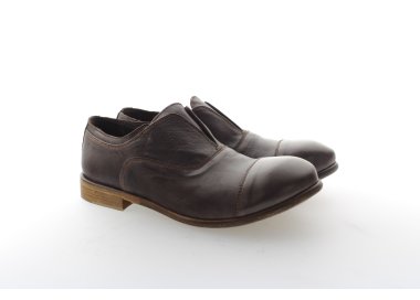 Handmade men`slace-up shoes in genuine leatrher