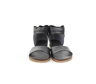 Handmade woman`s sandals in genuine leather