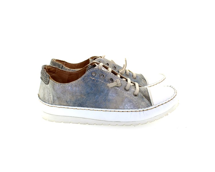 SNEAKERS DA DONNA IN PELLE FATTE A MANO