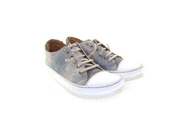 SNEAKERS DA DONNA IN PELLE FATTE A MANO