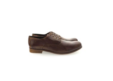Handmade men`s shoes in genuine leather 100% Italian