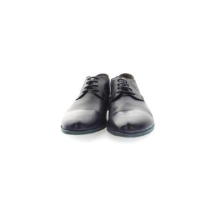 Handmade men`s lace-up shoes in genuine leather