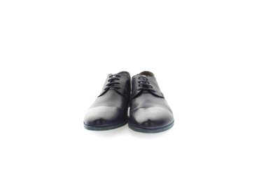 Handmade men`s lace-up shoes in genuine leather