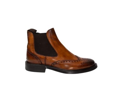 STIVALETTI BROGUE DA UOMO ELASTICIZZATI