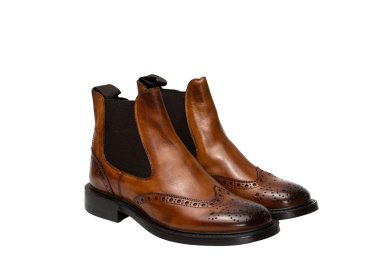 STIVALETTI BROGUE DA UOMO ELASTICIZZATI