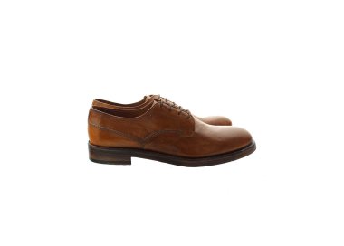 Artisan laced-up shoes for men in genuine leather