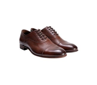 Men`s handmade lace-up in genuine calf leather 100% italian