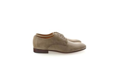 Artisan laced-up shoes for men in genuine leather