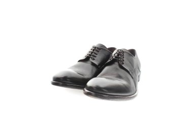 Handmade men`s lace-up shoes in genuine leather 100% italian