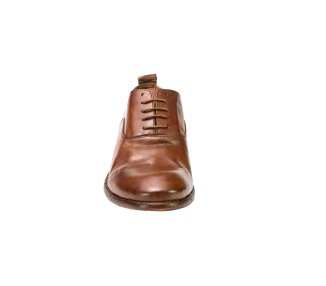 Handmade men`s lace-up shoes in genuine leather 100% italian