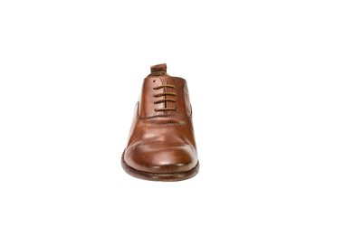 Handmade men`s lace-up shoes in genuine leather 100% italian