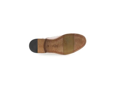 Artisan laced-up shoes for men in genuine leather