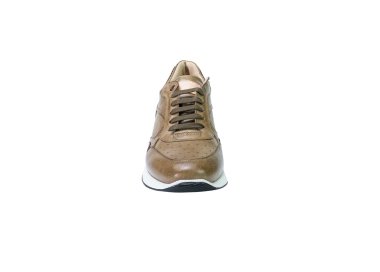 Artisan sneakers for men in genuine calf leather