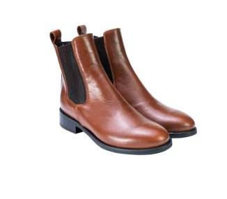 Handmade women`s ankle boots in genuine calf leather 100% italian