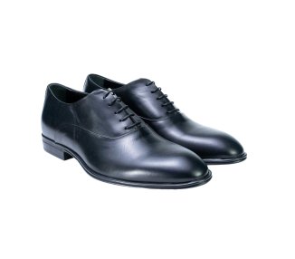 Artisan laced-up shoes for men in genuine leather