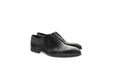 Artisan laced-up shoes for men in genuine leather