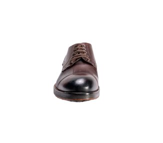 Handcrafted men`s lace-up shoes in genuine leather