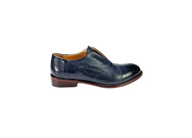 Handcrafted women`s shoes in calf leather without laces