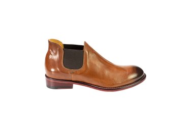 Handcrafted women`s ankle boots in soft genuine leather