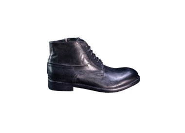 Handmade men's ankle boots in genuine leather 100% italian