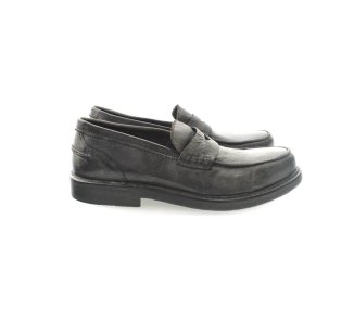 Handmade men`s moccasins shoes in genuine leather 100% italian