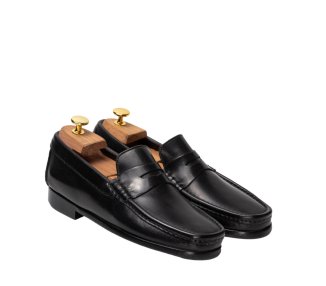 Mocassini slip-on da uomo in pelle genuina lavorazione artigianale Italiana