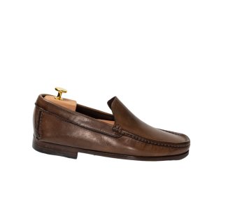 Handmade men`s moccasins  in genuine leather