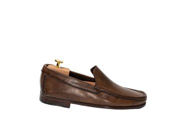 Handmade men`s moccasins  in genuine leather