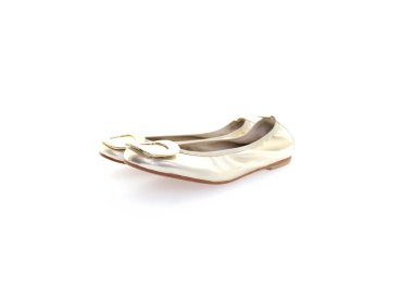 Handmade women`s flat shoes in genuine calf leather 100% italian