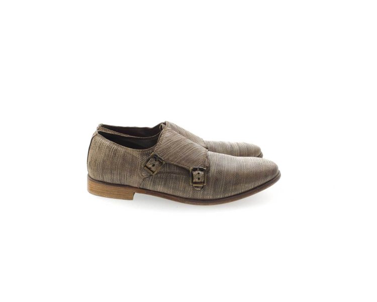 Handamde men`s shoes in genuine leather 100% Italian