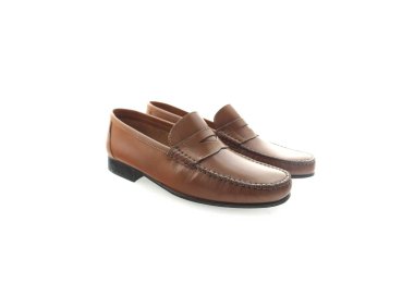 Handmade men`s moccasins shoes in genuine leather 100% Italian