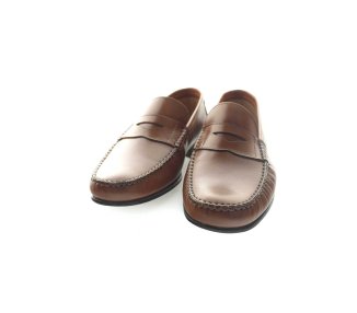 Handmade men`s moccasins shoes in genuine leather 100% Italian